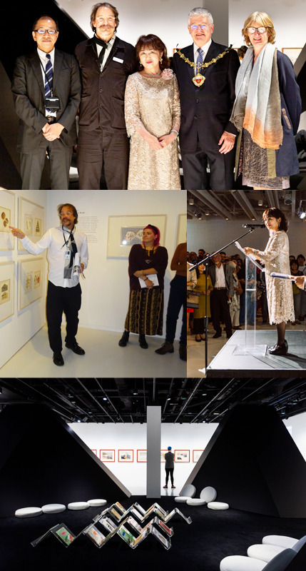 イギリスのジャパンハウスロンドンにおいて「安野光雅先生の世界」展開催